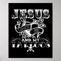 Jesus Engraçado Me Ama E Minhas Tatuagens