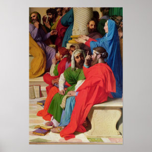 Poster Jesus entre os médicos