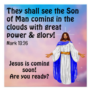 Pôster Jesus está chegando!