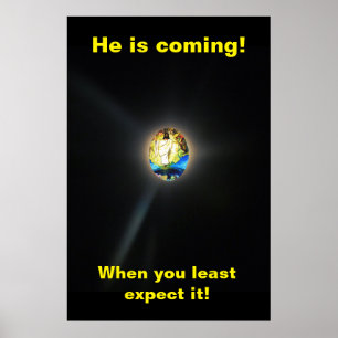 POSTER JESUS ESTÁ VINDO