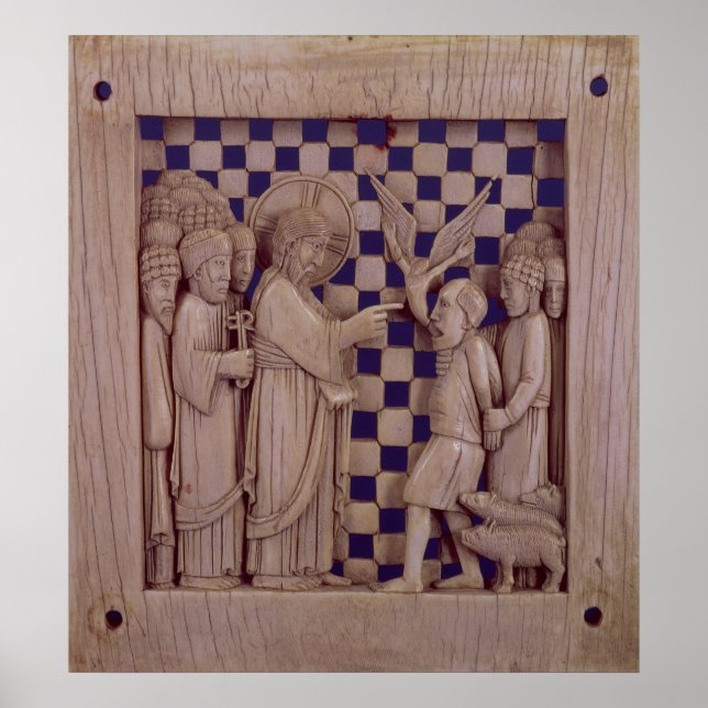 Pôster Jesus expulsando o espírito impuro, alivio (Frente)