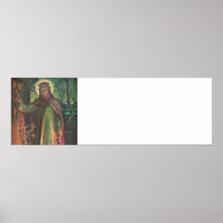 Poster Jesus fica na porta e bate