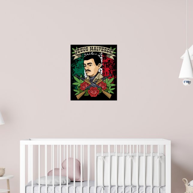 Poster Jesus Malverde Gift Women & Men Jesus Malverde | Zazzle Brasil