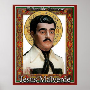 Pôster Jesus Malverde o bandido generoso