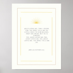 Poster Jesus me ama.