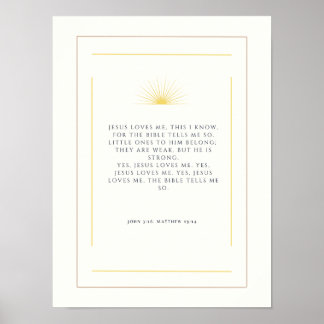 Poster Jesus me ama.