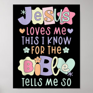 Poster Jesus Me Ama Isso Eu Sei Que Mulheres Eu Amo Chris