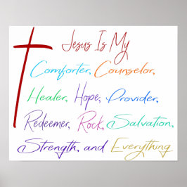 Poster Jesus Meu Tudo