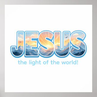 Poster Jesus Nascer do Sol