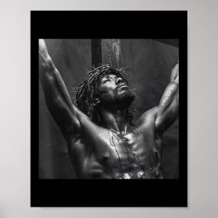 Poster Jesus Negro, Cristianismo, Igreja, Cristo, Jesus