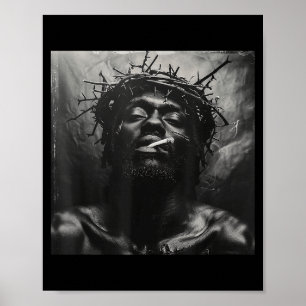 Poster Jesus Negro Fuma, Cristianismo, Igreja, Cristo,
