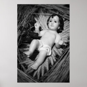 Pôster Jesus no berço