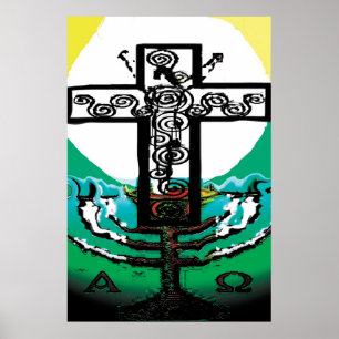 Pôster Jesus no Eucarista