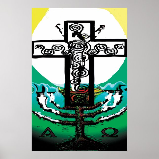 Pôster Jesus no Eucarista (Frente)