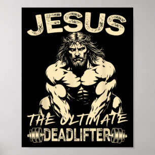 Poster Jesus, o derradeiro assassino Christian Gym Pump C