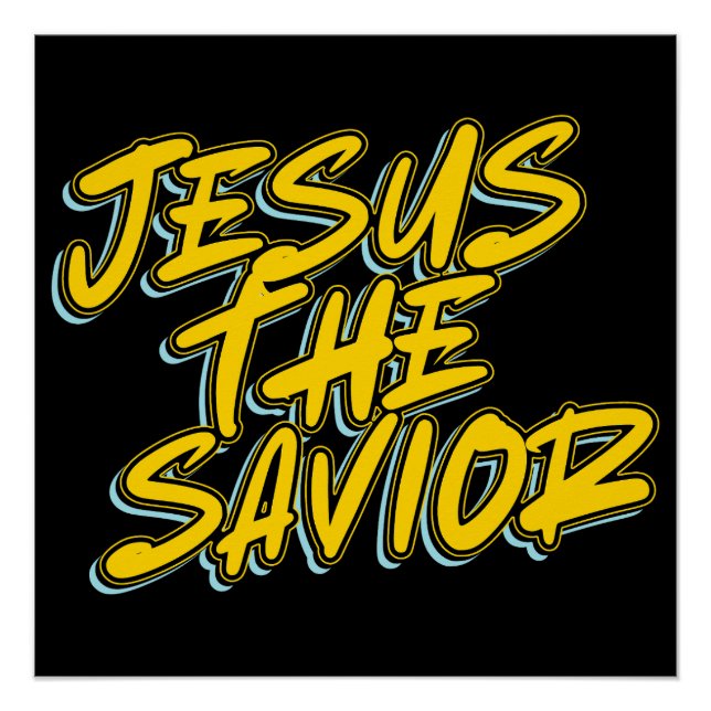 PÔSTER JESUS O SALVADOR (Frente)