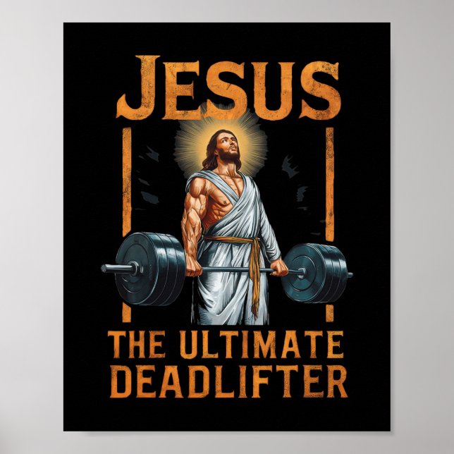 Poster Jesus, o último cristão-morto (Frente)