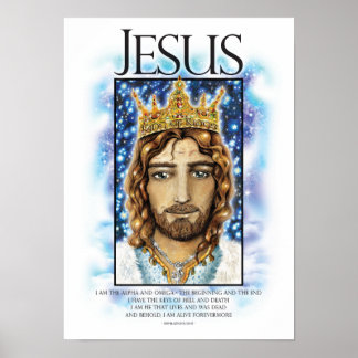 Poster Jesus: Rei dos Reis