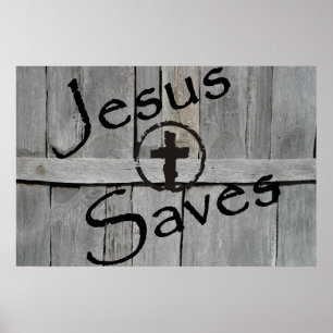 Poster Jesus Salva