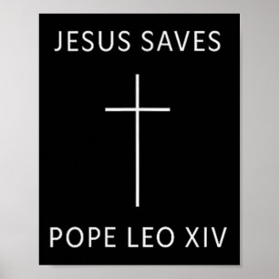 Poster Jesus Salva o Mínimo Fato Religioso Cristão