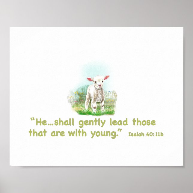 Poster Jesus, Shepherd Me (Frente)