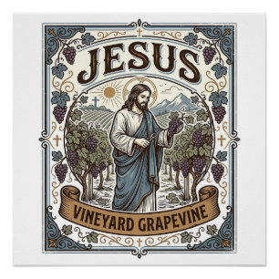 Pôster Jesus Vinha Parreira Jesus Vinha Parreira 