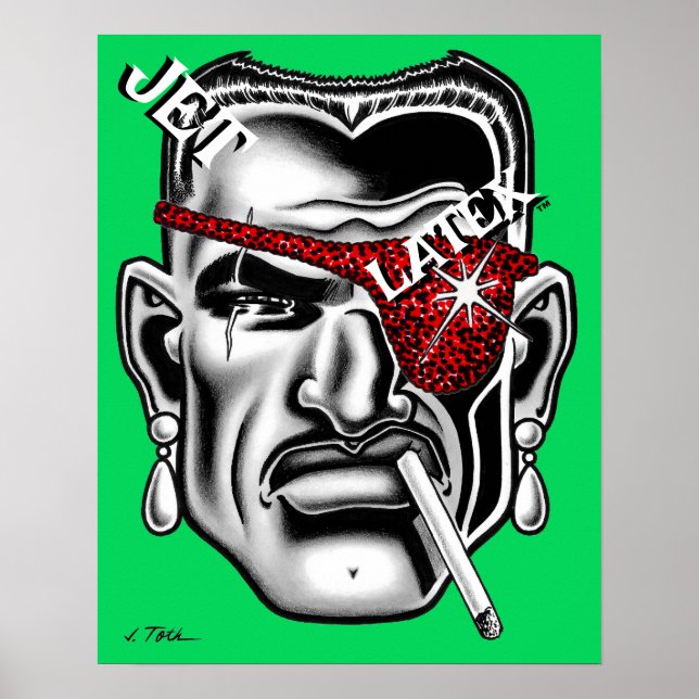 Poster Jet Latex™/Nariz Quebrado (Frente)