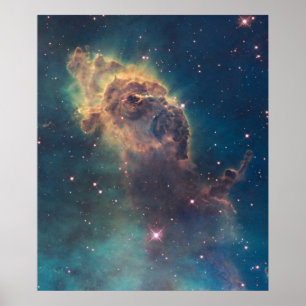 Pôster Jet na Carina Nebula
