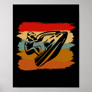 Poster Jetski Jet Ski Amar Água Esporte Funny Legal