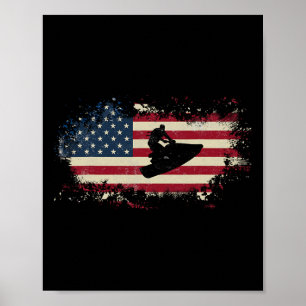 Poster Jetski Jet Ski Esqui Aquático Esporte Aquático Div