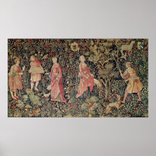 Pôster Jeu de Marelle e Cueillette de Fruta