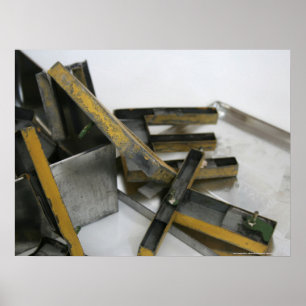 Pôster Jeux 2 Construction Building's Game Letters 3 P