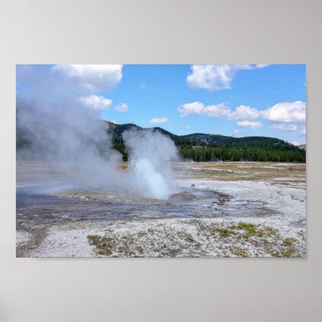 Poster Jewel Geyser, Parque Nacional Yellowstone (Frente)