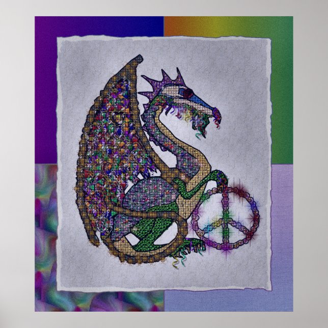 Poster Jeweled Peace Dragon (Frente)