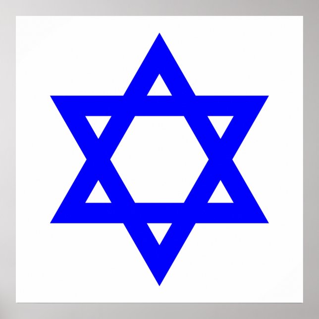 Poster ✡︎ Jewish Star de David (Frente)