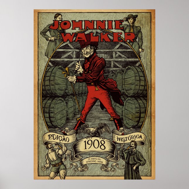 POSTER JHONNIE WALKER (Frente)