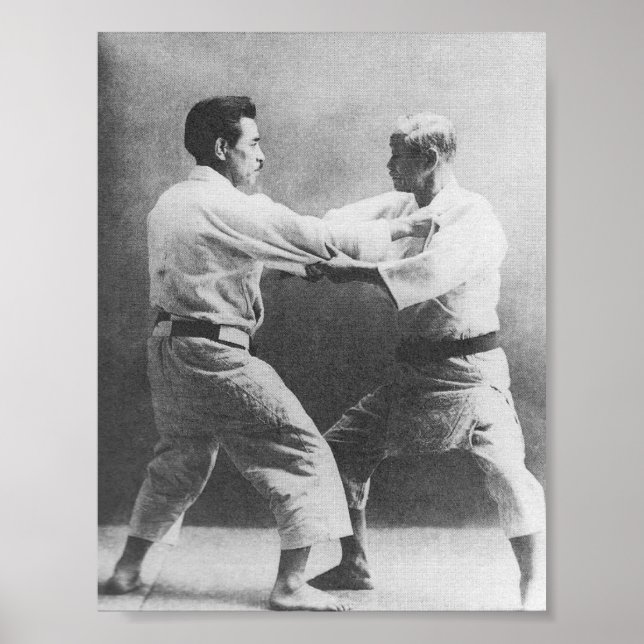 Pôster Jigoro Kano and Kyuzo Mifune (Frente)