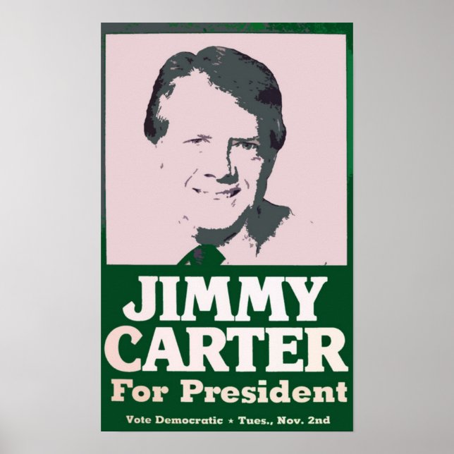 Pôster Jimmy Carter (Frente)