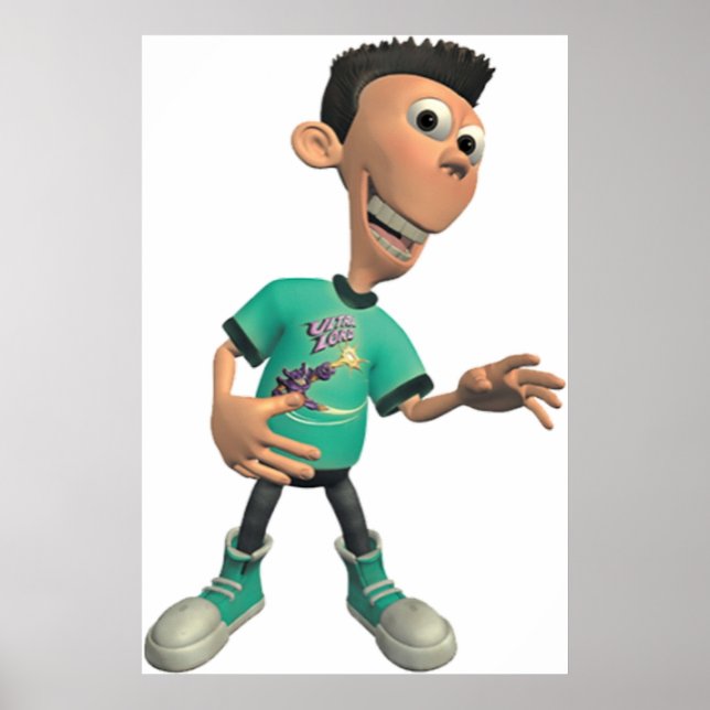 Poster Jimmy Neutron Sheen (Frente)