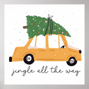Poster Jingle All Way Christmas