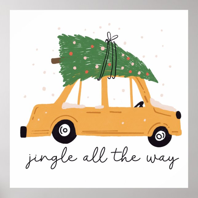 Poster Jingle All Way Christmas (Frente)