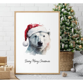 Poster Jingle Bear Joy, custom