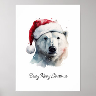 Poster Jingle Bear Joy, personalizado