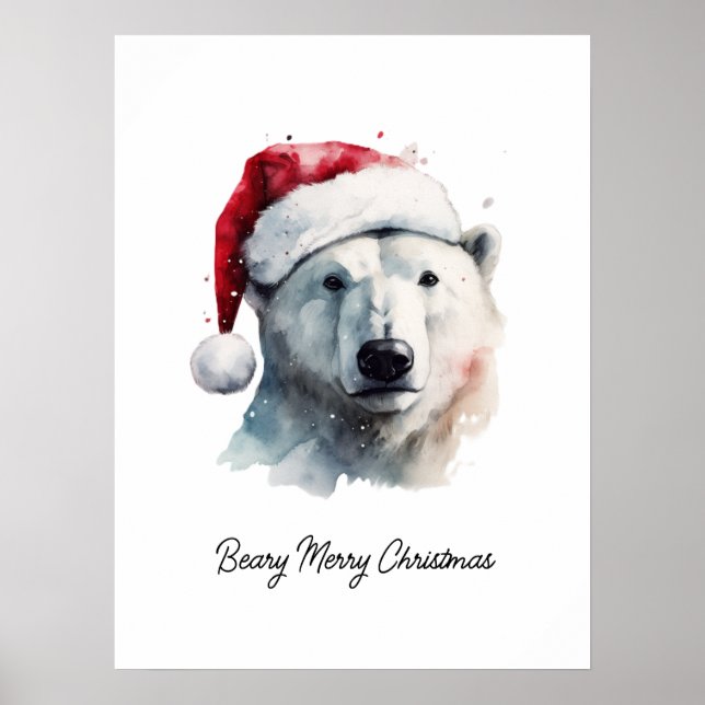 Poster Jingle Bear Joy, personalizado (Frente)