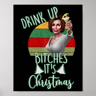 Poster Jingle Bell Biden Xmas Papais noeis Trump Feio Nat