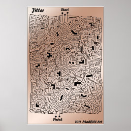 Pôster Jitter Maze