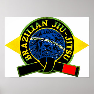Pôster Jiu-Jitsu brasileiro