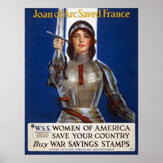 Pôster Joan of Arc (Frente)