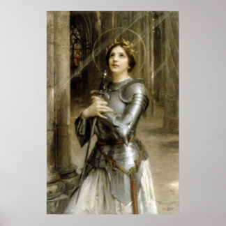 Poster Joan of Arc By Charles-Amable Lenoir