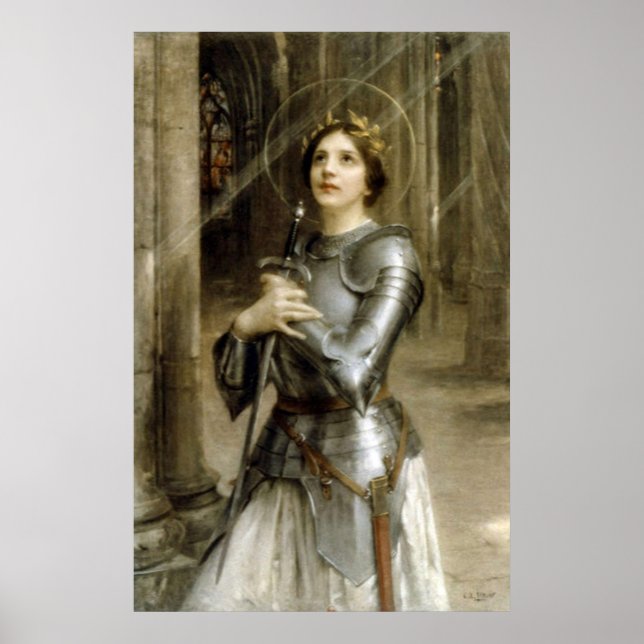 Poster Joan of Arc By Charles-Amable Lenoir (Frente)